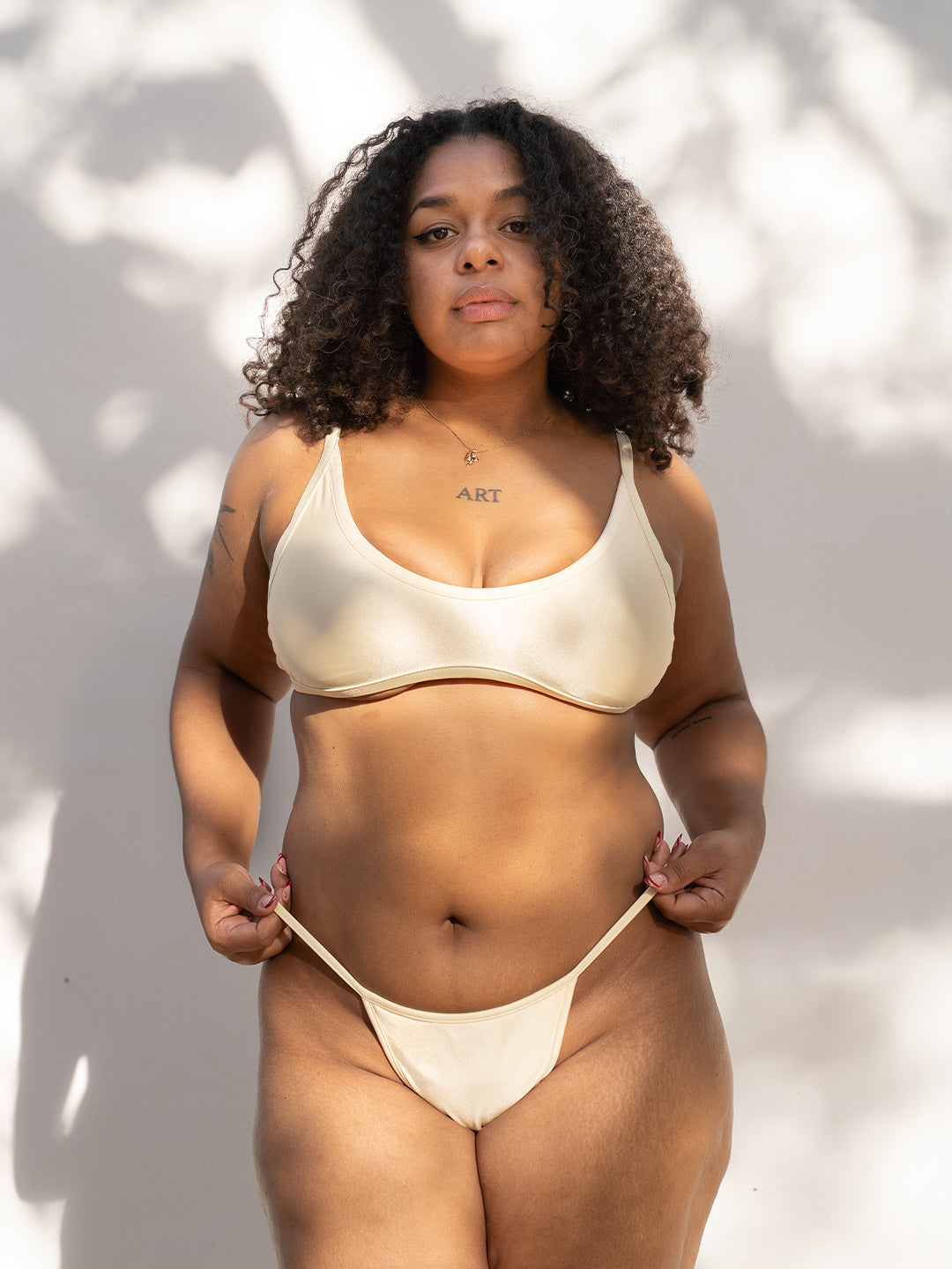 Top Aura en Perla